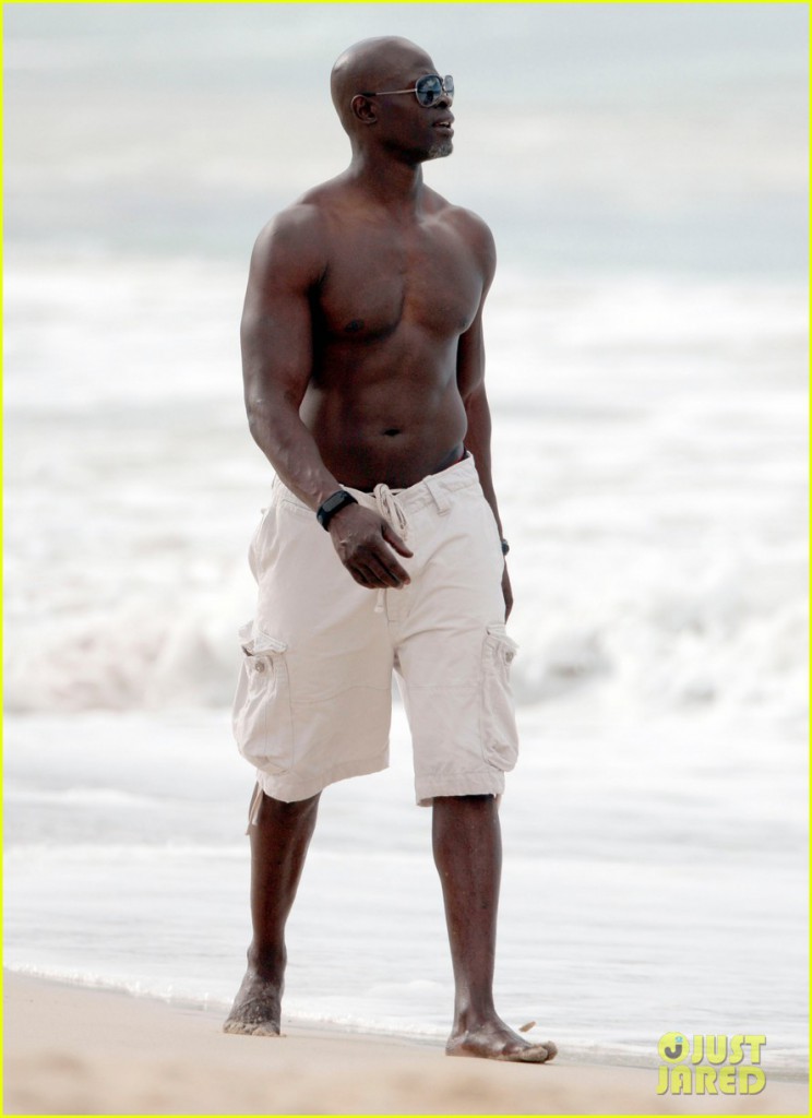 Djimon Hounsou Shirtless - Nude Black Male Celebs.