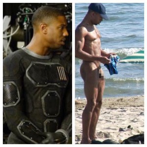 Michael B. Jordan nude